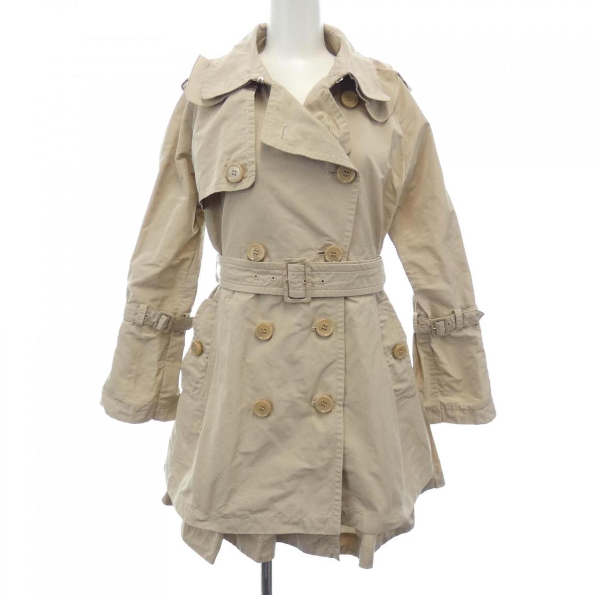 美品ＭＯＮＣＬＥＲ　ロングアウター(ＴＲＡＷＡ)　ベージュ系　１ 楽天市場】MONCLER ロングアウター(TRAWA) ベージュ