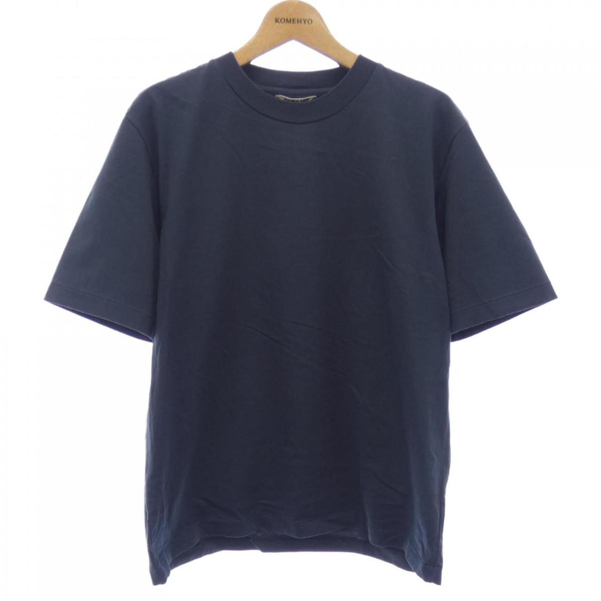 【新品】AURALEE オーラリー パイル地 Tシャツ ロング丈 ネイビー 1 楽天市場】美品 AURALEE サイドスリット Tシャツ - ネイビー