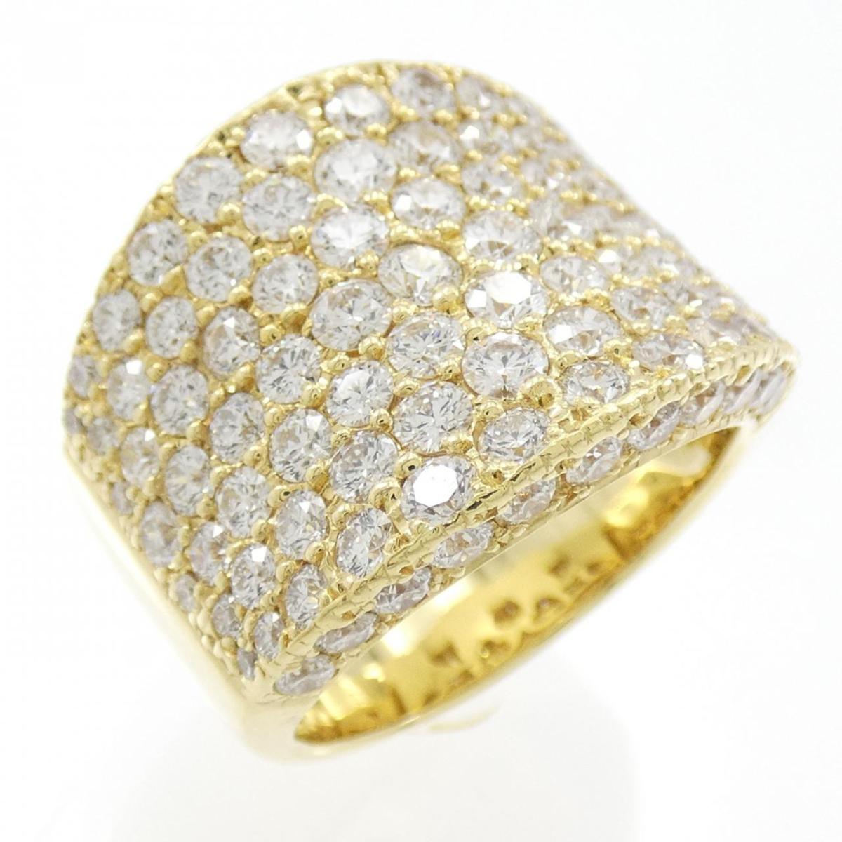 【KOMEHYO】 K18YG ダイヤモンド リング 3.33CT【中古】 【コメ兵】
