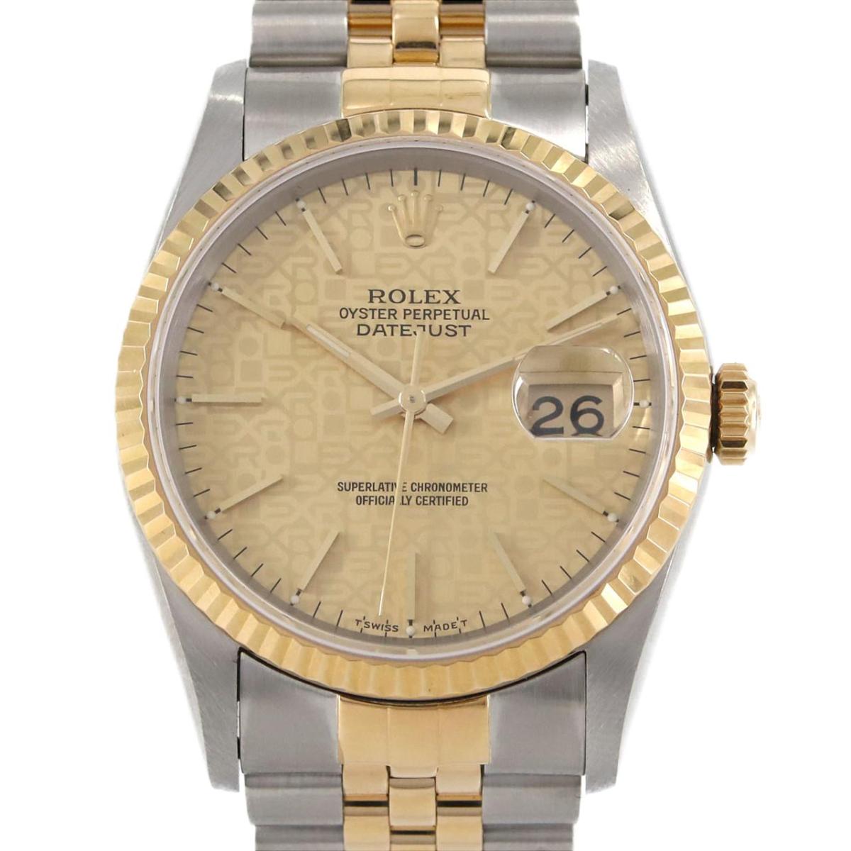y*i様 美品 ROLEX ロレックス メンズ 16233/16013用　純正コ 美品 ROLEX ロレックス 純正 デイトジャスト 16233・ 16013