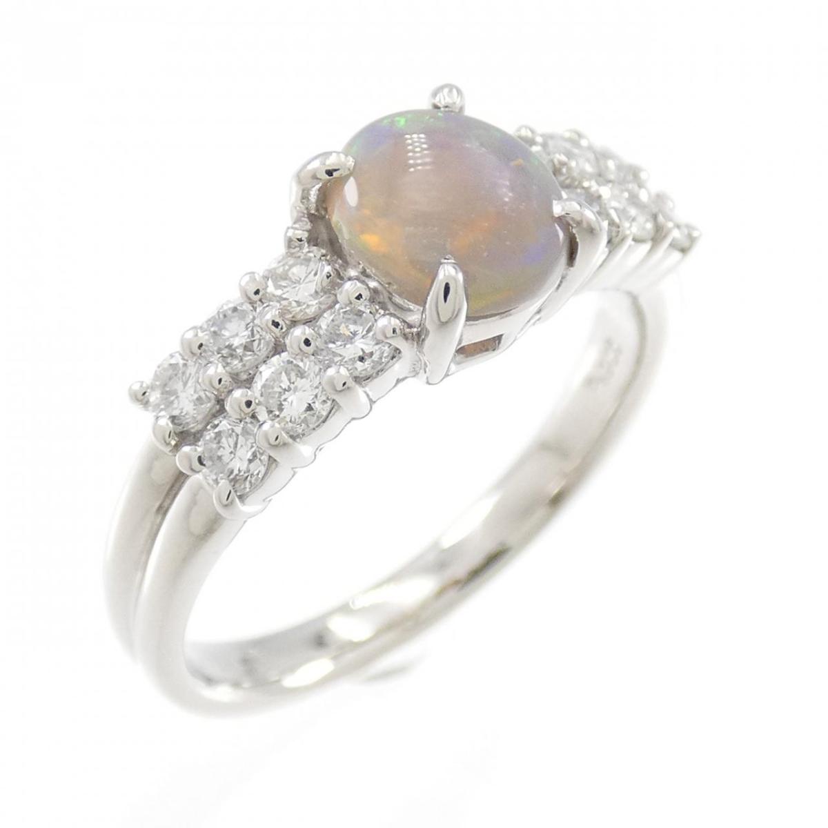 【KOMEHYO】 PT900 ブラックオパール リング 0.57CT【中古】 【コメ兵】