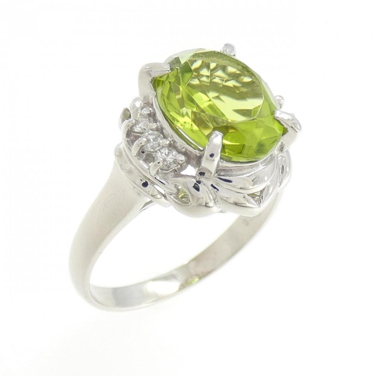 【KOMEHYO】 PT900 ペリドット リング 2.75CT【中古】 【コメ兵】|KOMEHYO ONLINESTORE 店