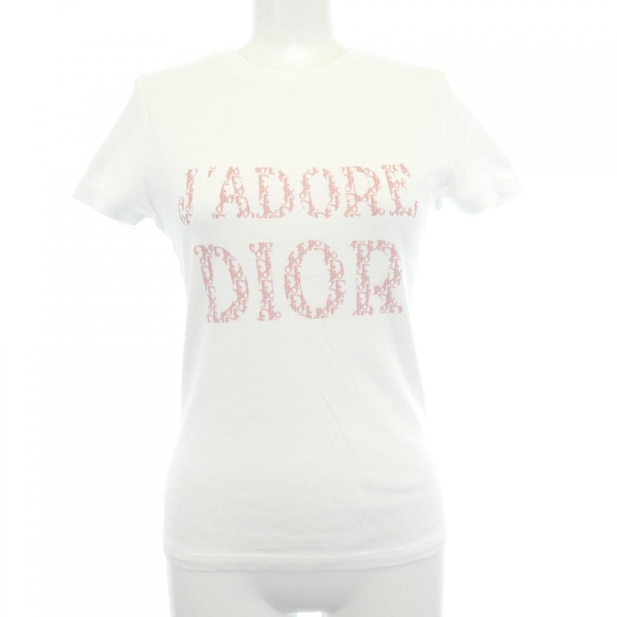 ChristianDior Tシャツ　半袖　ディオール　白　新品　タグ付き Christian Dior - 国内正規品 Christian Dior Tシャツ 白 Sの