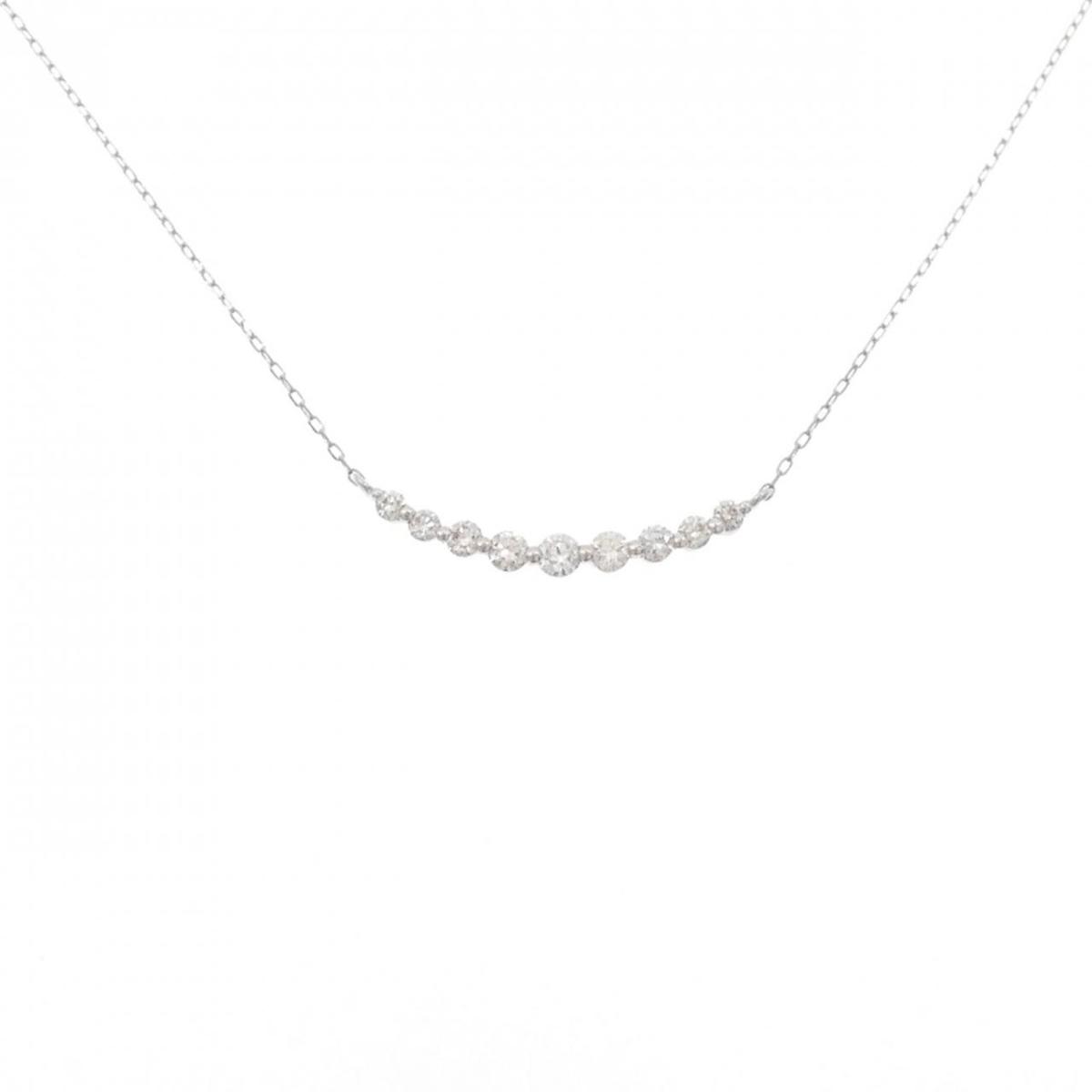 【KOMEHYO】 【新品】PT900 ダイヤモンド ネックレス 0.20CT【新品】 【コメ兵】