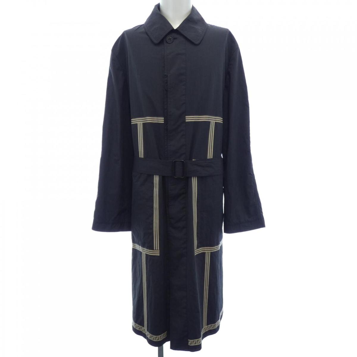 FENDI ピーコート 黒 FENDI - フェンディ FENDI コートの通販 by KOMEHYO ONLINE