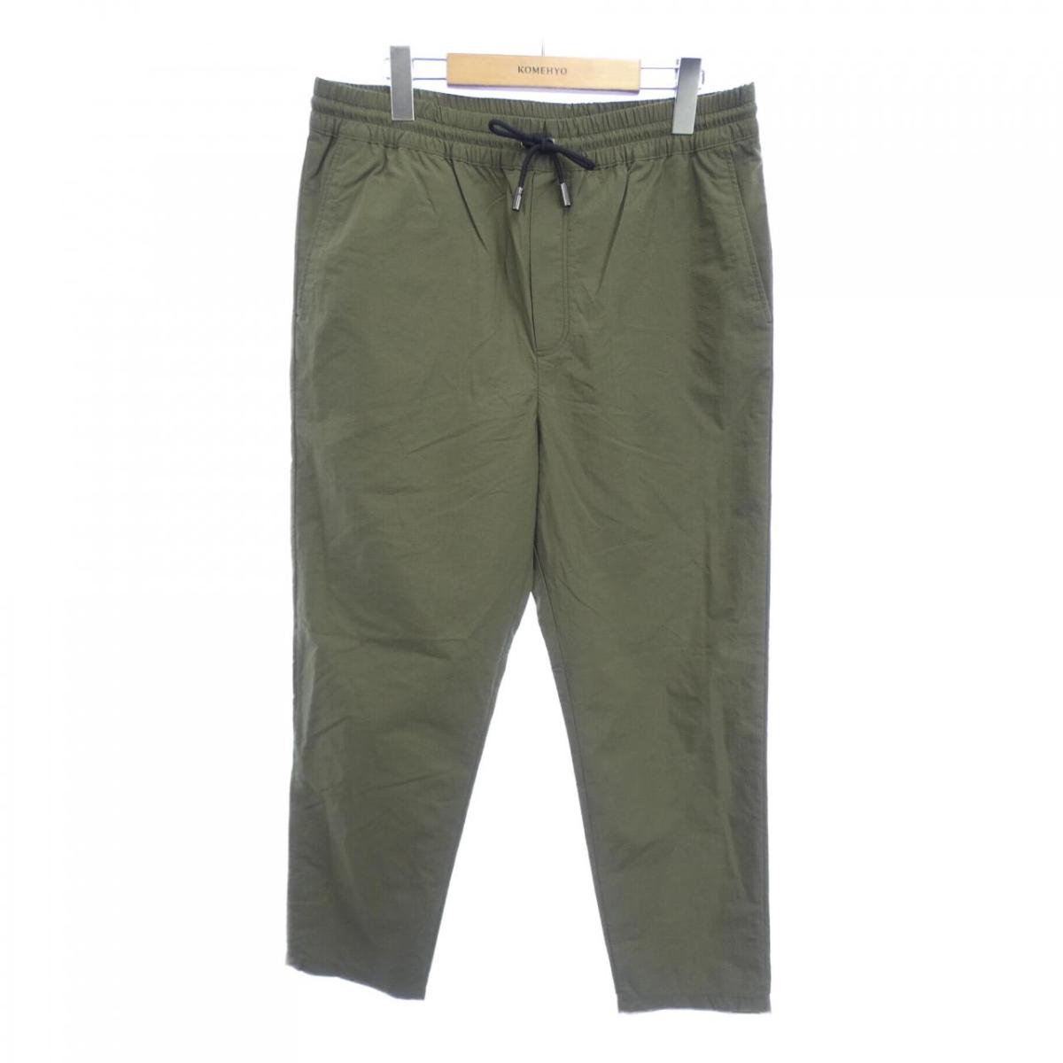 ♂新品・タグ付・チノパン【Maison Kitsune】カーキ　42 　綿 楽天市場】メゾンキツネ MAISON KITSUNE サイズ:42 23AW