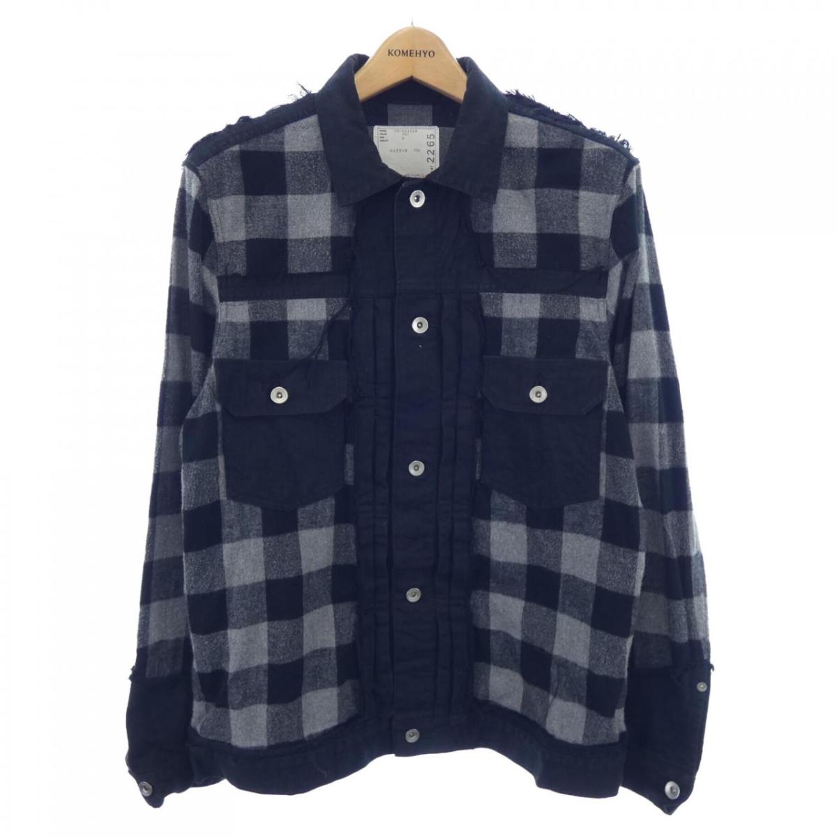 楽天市場】【サカイ】sacai サカイ×Dr.Woo 19SS チェック レイヤード