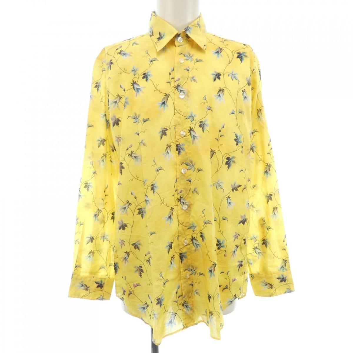 【ETRO】花柄コットン＆シルクシャツドレス 楽天市場】ETRO(エトロ) サイズ:XS 花柄 コットン長袖シャツ