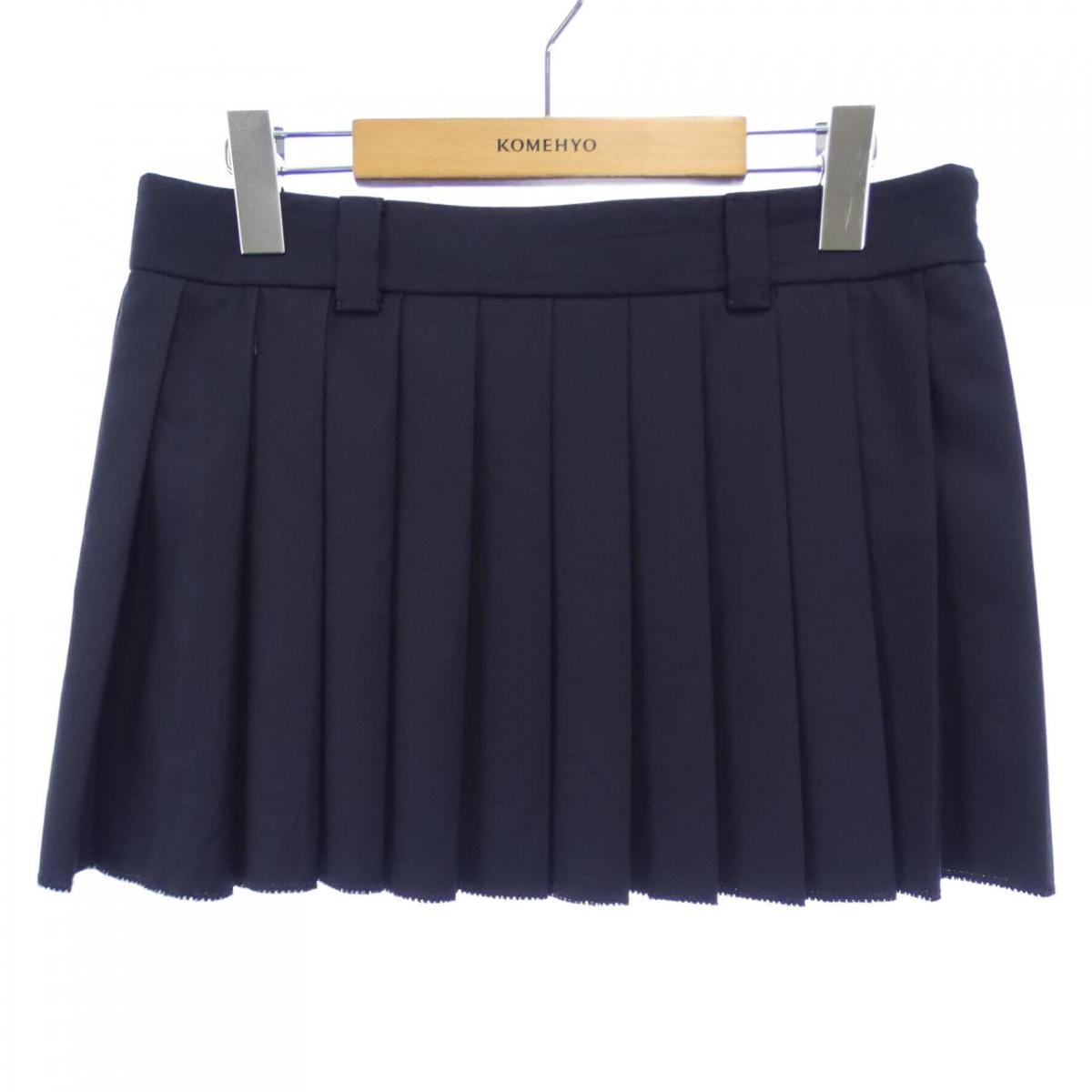 楽天市場】新品未使用 MIUMIU ミュウミュウ プリーツスカート
