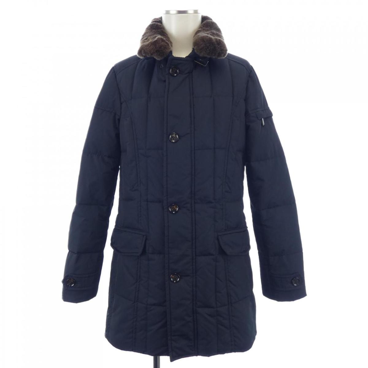 新品 ムーレー MELITA-RSY ダウンジャケット ラクーン 青 サイズ42 新品 ムーレー MELITA-RSY ダウンジャケット ラクーン 青 サイズ42