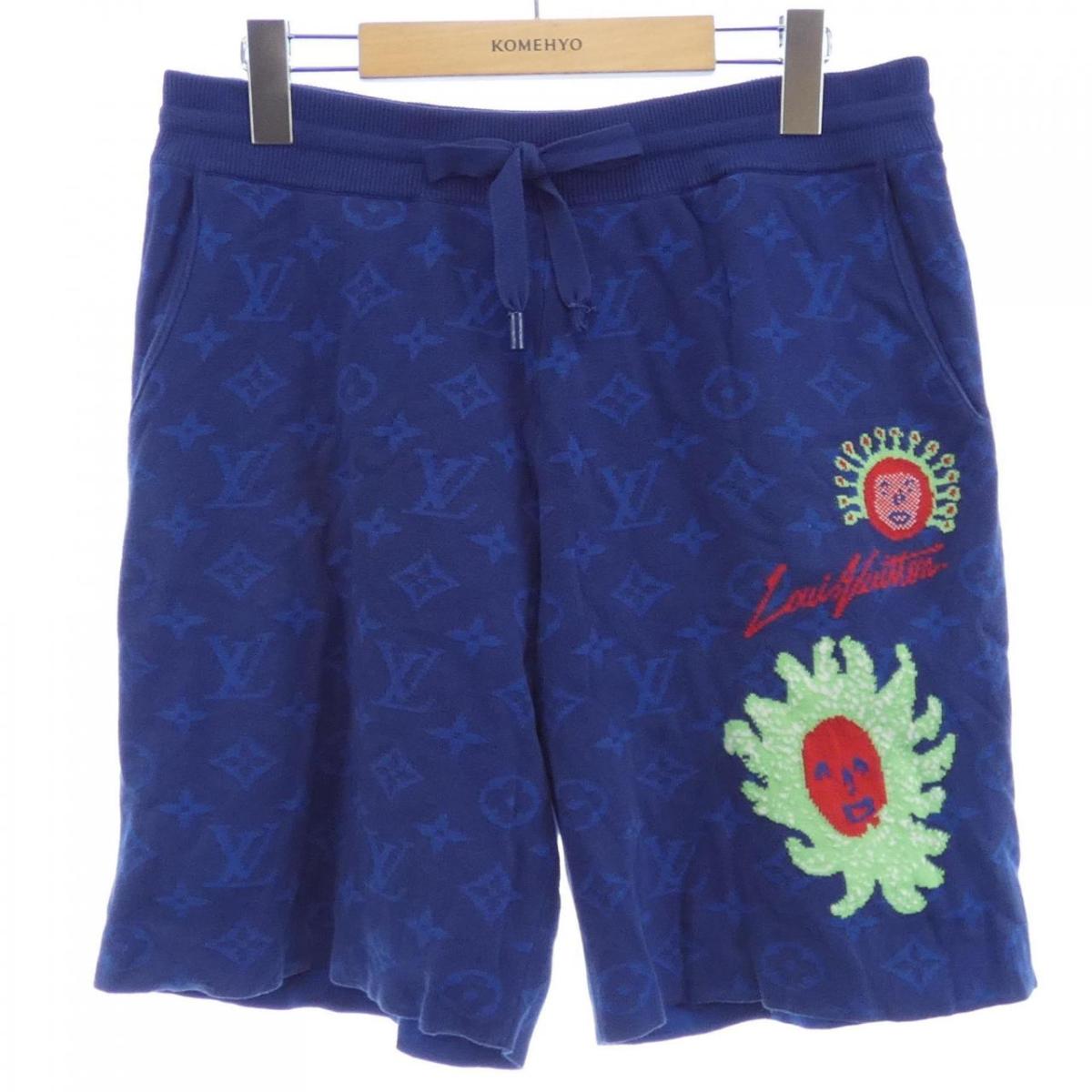 【美品】LVルイヴィトン（36）キュロットスカート/ショートパンツ/リボン/ロゴ 美品】LVルイヴィトン（36）キュロットスカート/ショートパンツ/リボン