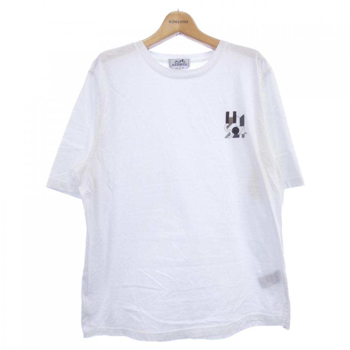 美品■エルメス　REVES D`ESPACE　夢の空間　半袖Tシャツ　XL 美品□エルメス REVES D`ESPACE 夢の空間 半袖Tシャツ XL - メルカリ
