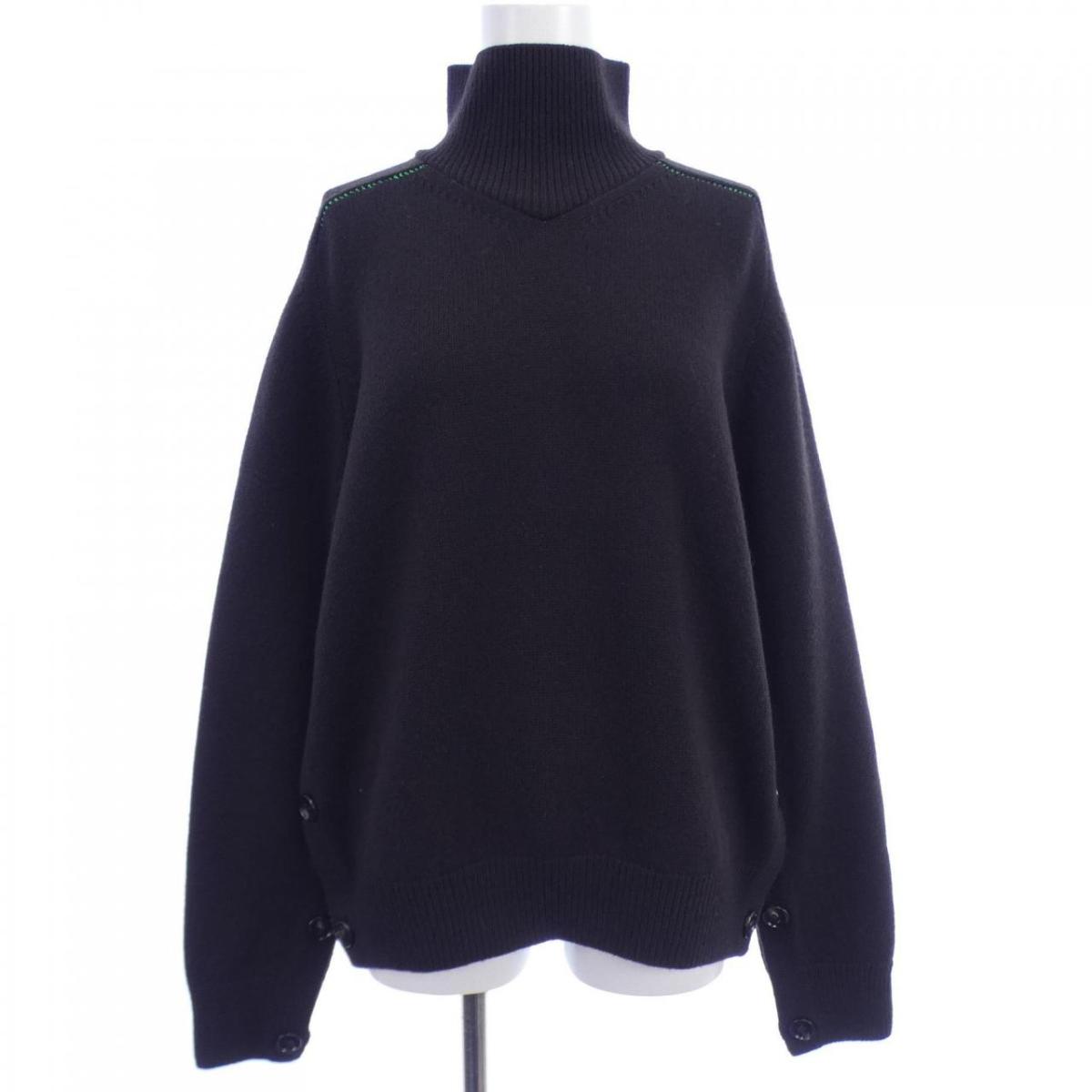 BOTTEGA VENETA ボッテガヴェネタ ICON カシミヤプルオーバーニットセーター 604910 VKJX0 ブラック 36 ITCPRALIY1H4 BOTTEGA VENETA ボッテガヴェネタ ICON カシミヤプルオーバー