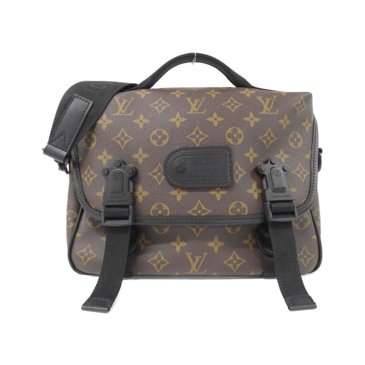 ルイヴィトン モノグラム マカサー LV トレイル メッセンジャー M46972 ショルダーバッグ【中古】
