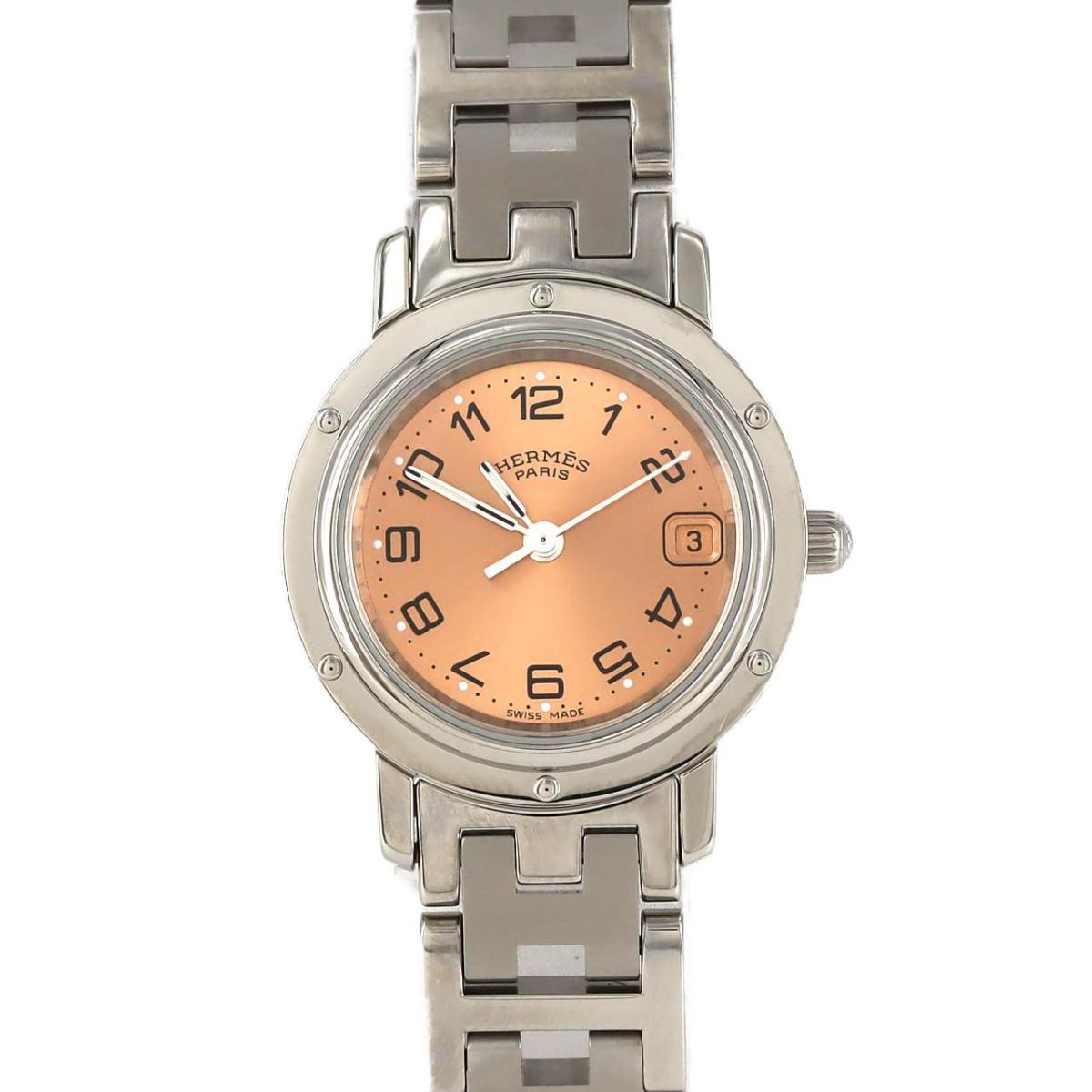 楽天市場】エルメス HERMES クリッパー ボーイズ パワーリザーブ 裏