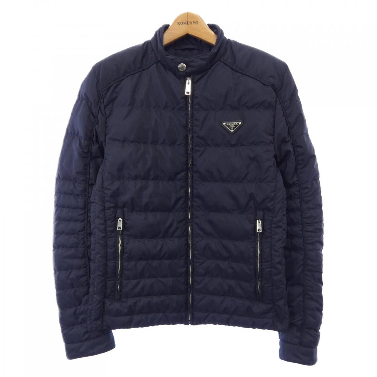 PRADA プラダ　ジャケット　ブラック　38 中古・古着通販】PRADA (プラダ) ダウンジャケット ブラック
