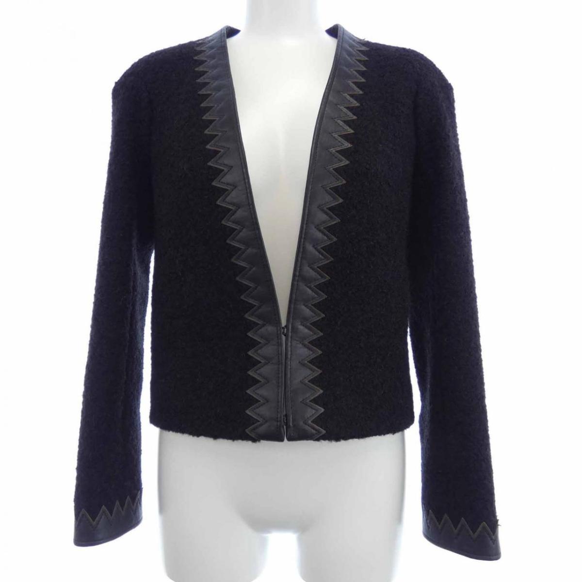 シャネル CHANEL ノーカラージャケット【中古】