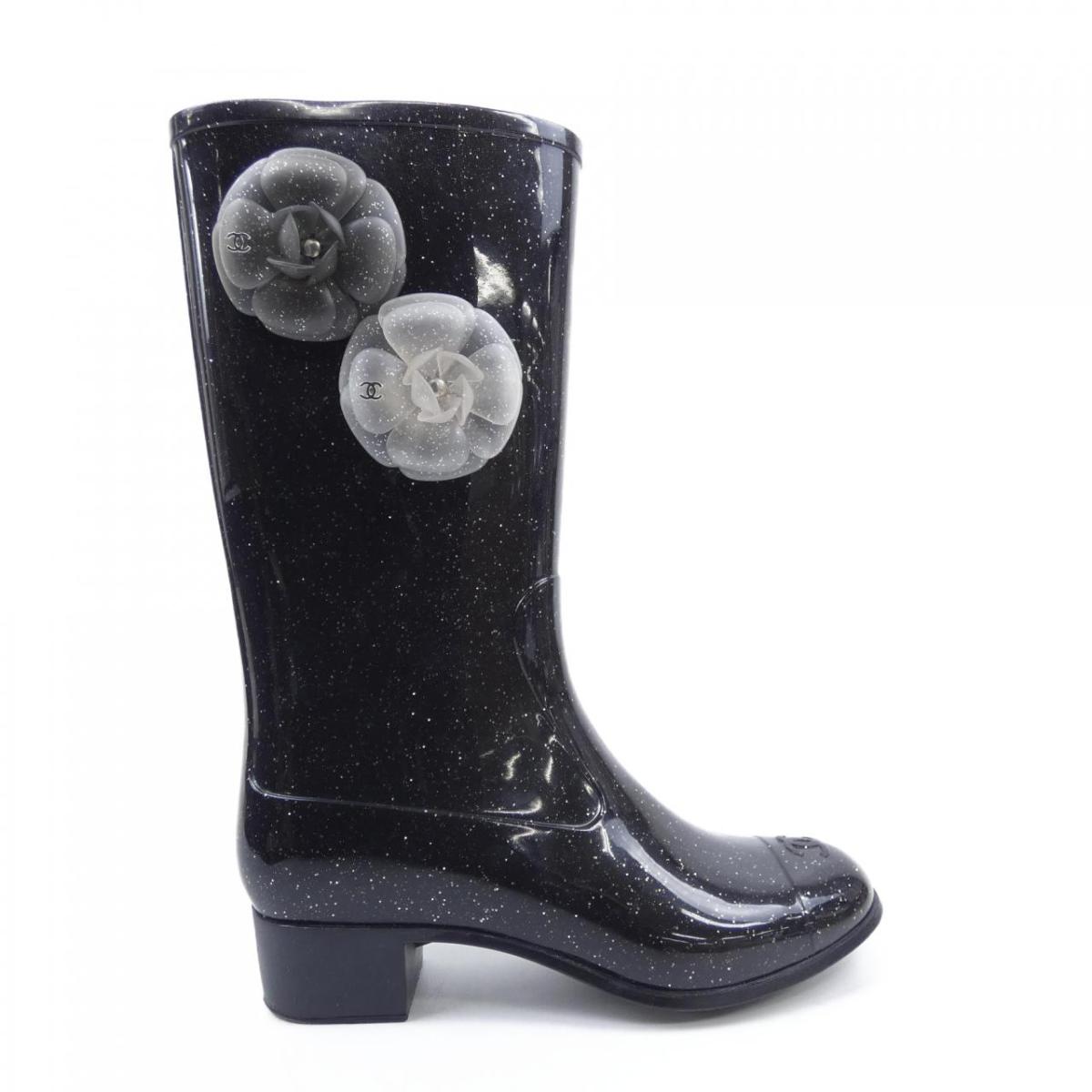 シャネル CHANEL ロングブーツ【中古】