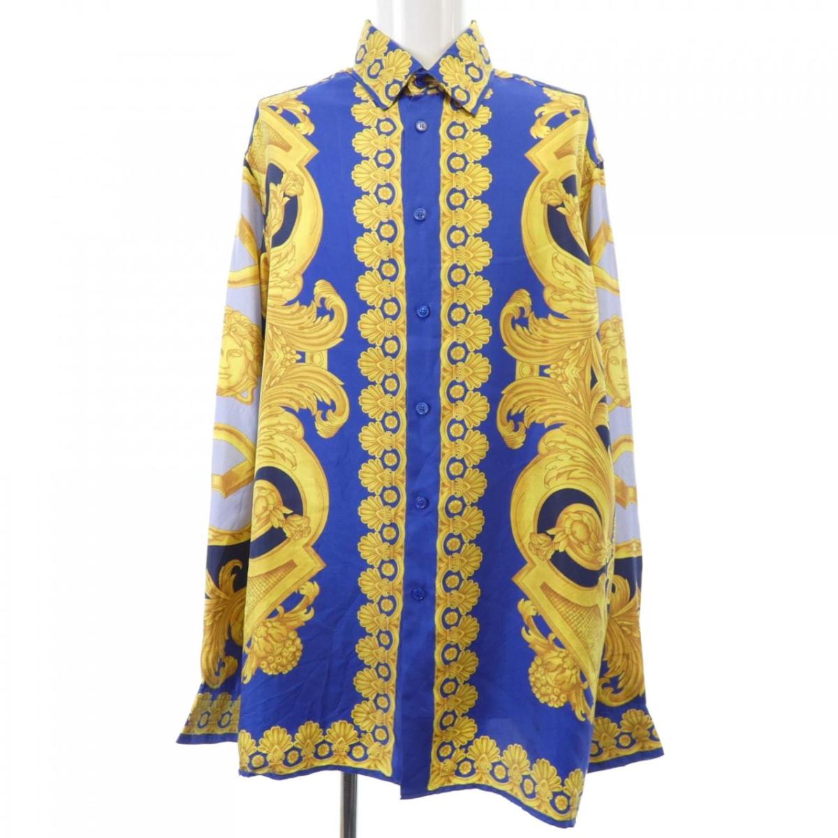 楽天市場】新品未使用 VERSACE ヴェルサーチ 希少 バロック柄 シャツ