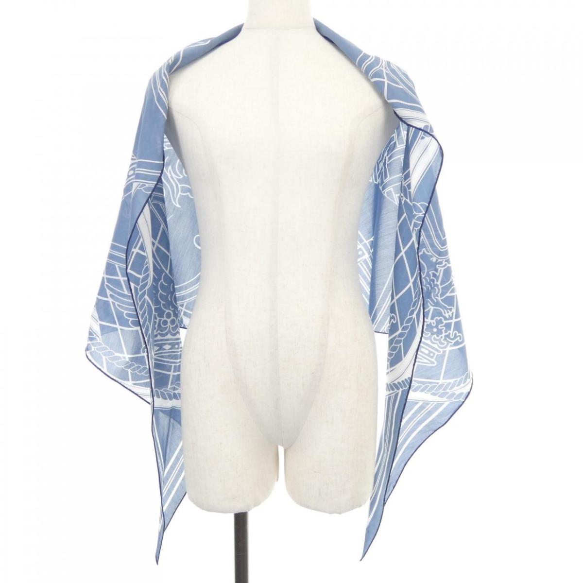 楽天市場】【10%OFF】 エルメス ショール レクタングル エシェック オ