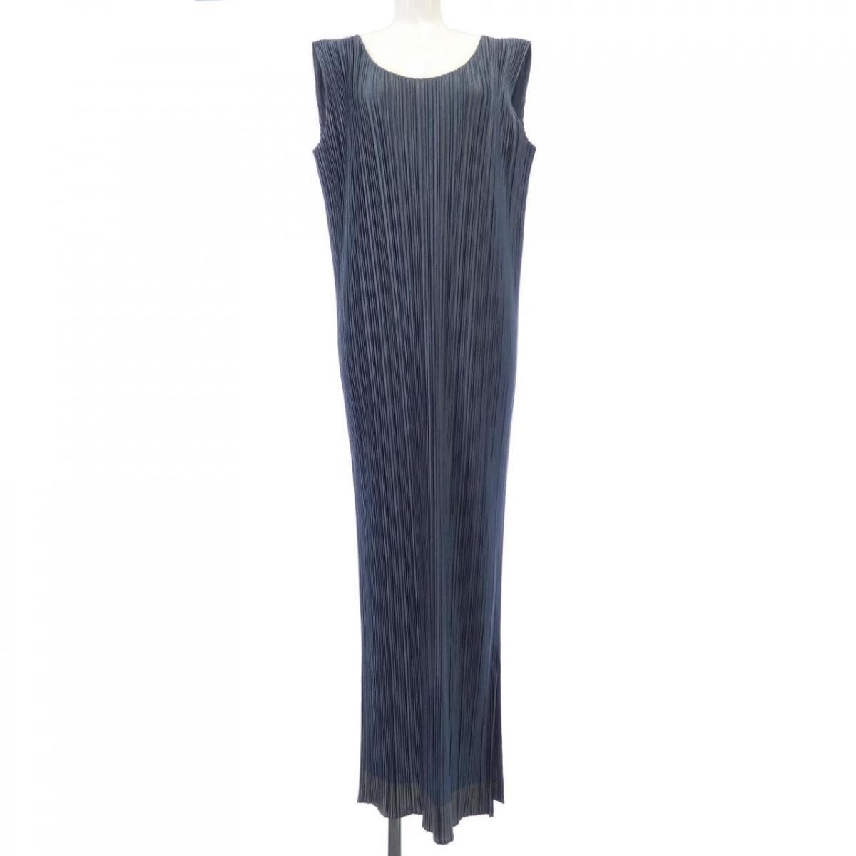 PLEATS PLEASE／イッセイミヤケ　ノースリーブワンピース 【中古】 PLEATS PLEASE プリーツプリーズ イッセイミヤケ PP51-JH125