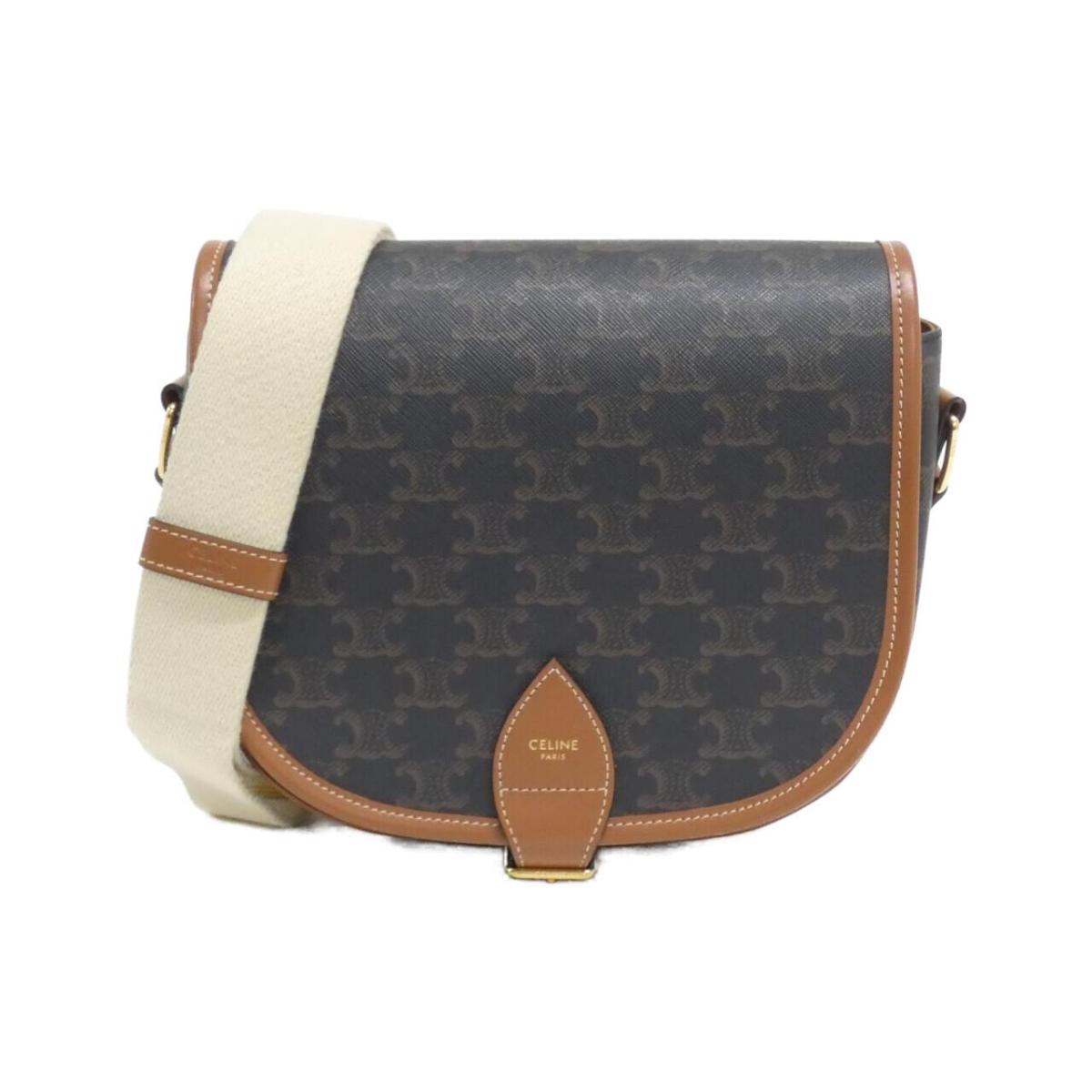 セリーヌ LARGE STRAP FOLCO 196932BZJ ショルダーバッグ【中古】