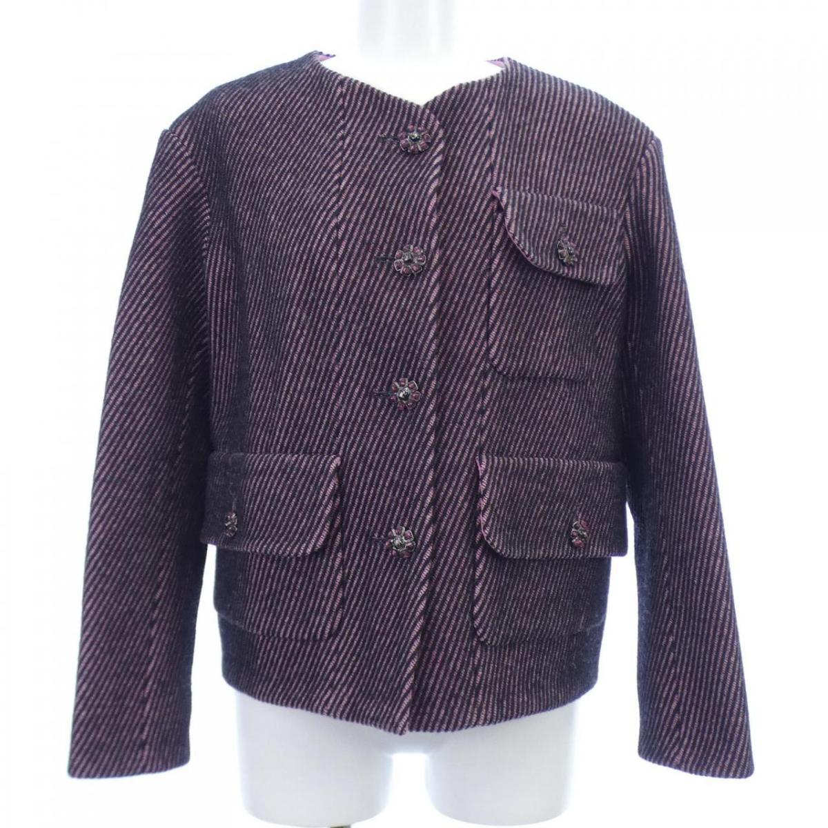 シャネル CHANEL 否色つや上衣【中古】