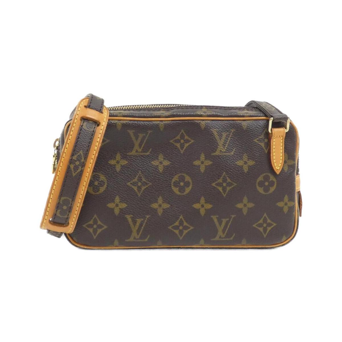 ルイヴィトン　マルリー　モノグラム　ショルダーバッグ　25030504 楽天市場】【中古】LOUIS VUITTON マルリーバンドリエール