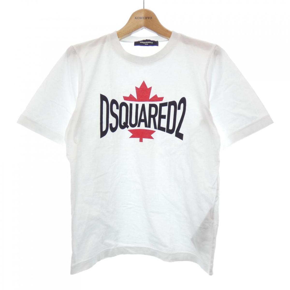 楽天市場】ディースクエアード リンガー Tシャツ DSQUARED2【M