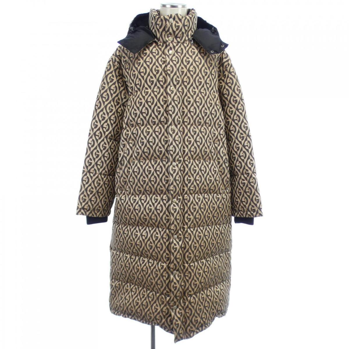 楽天市場】【GUCCI】【GGジャカード ナイロン ダウンコート