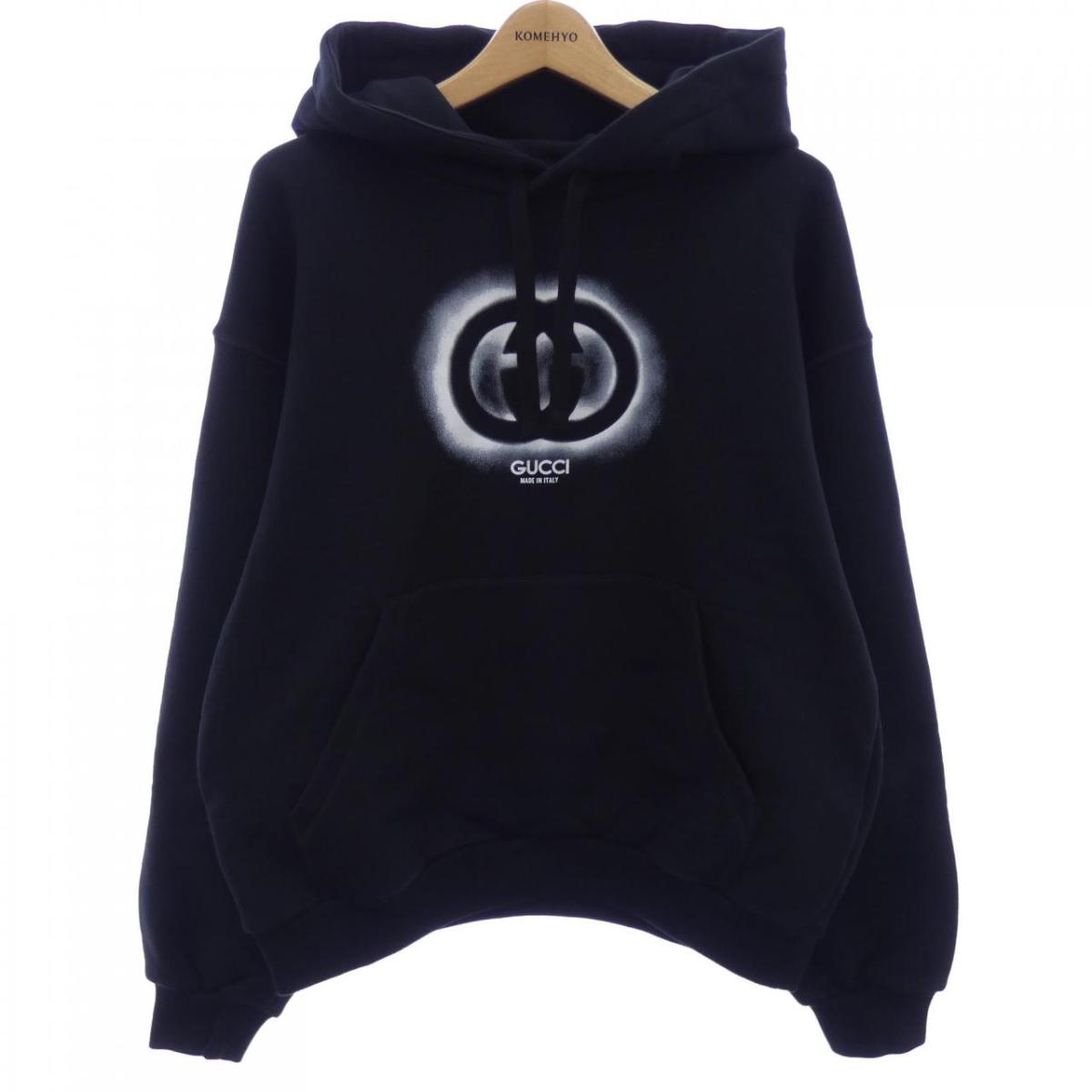 GUCCI ブラックパーカー 楽天市場】グッチ GUCCI パーカー 衣料品 トップス コットン
