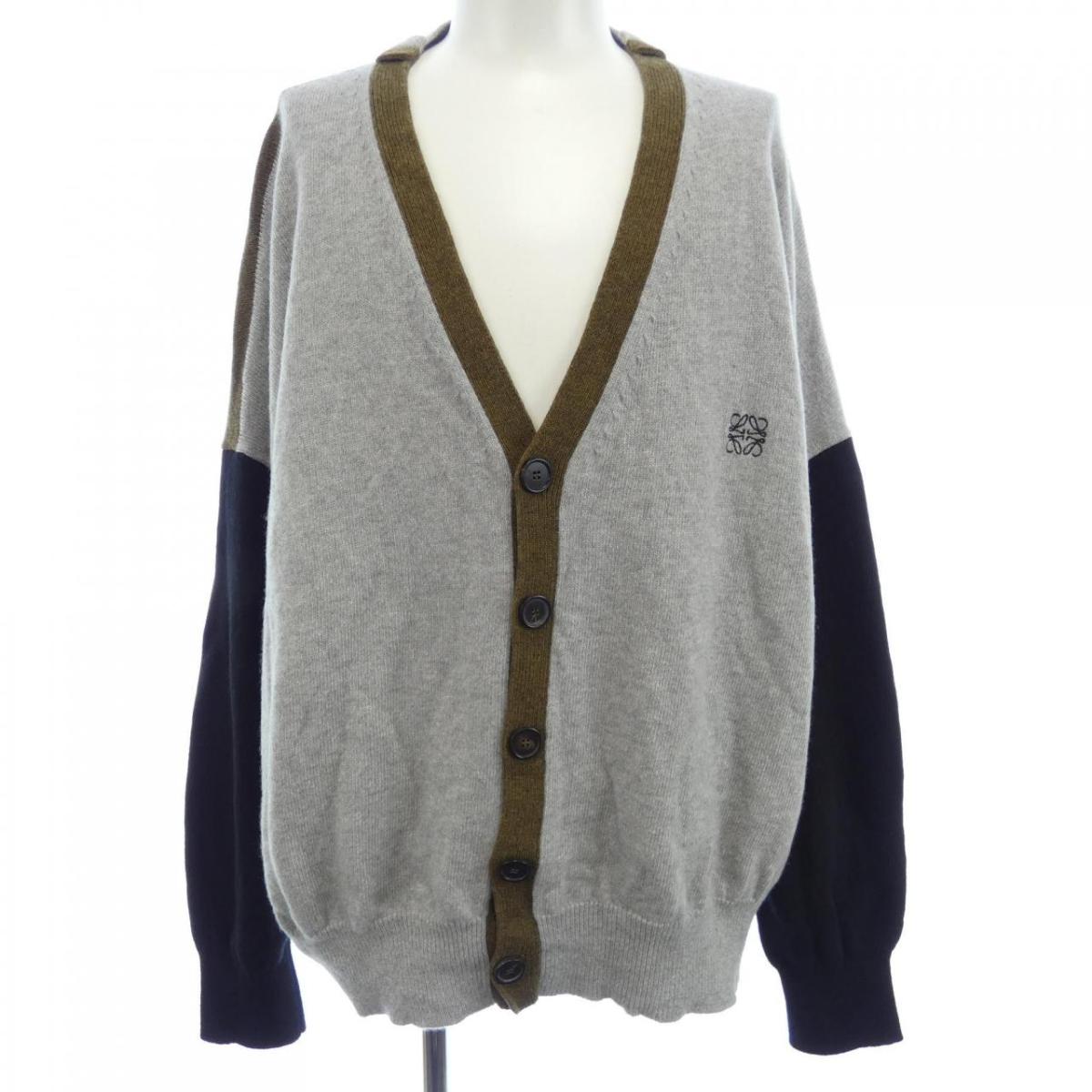 楽天市場】LOEWE ロエベ/アシンメトリーカーディガン/Aランク/18【中古