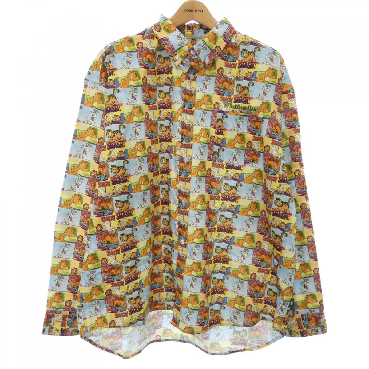 WIND AND SEA パームツリー アロハ シャツ セットアップ 楽天市場】【中古】WIND AND SEA ｢ALM TREE OPEN COLLAR SHIRT