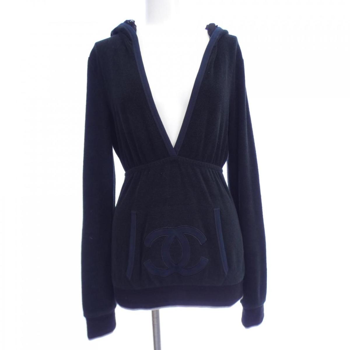 CHANEL - 【広尾店】 極美品 シャネル CHANEL 24C カシミア ジップアップパーカー size36 【14778】 imgrc0129217414.jpg