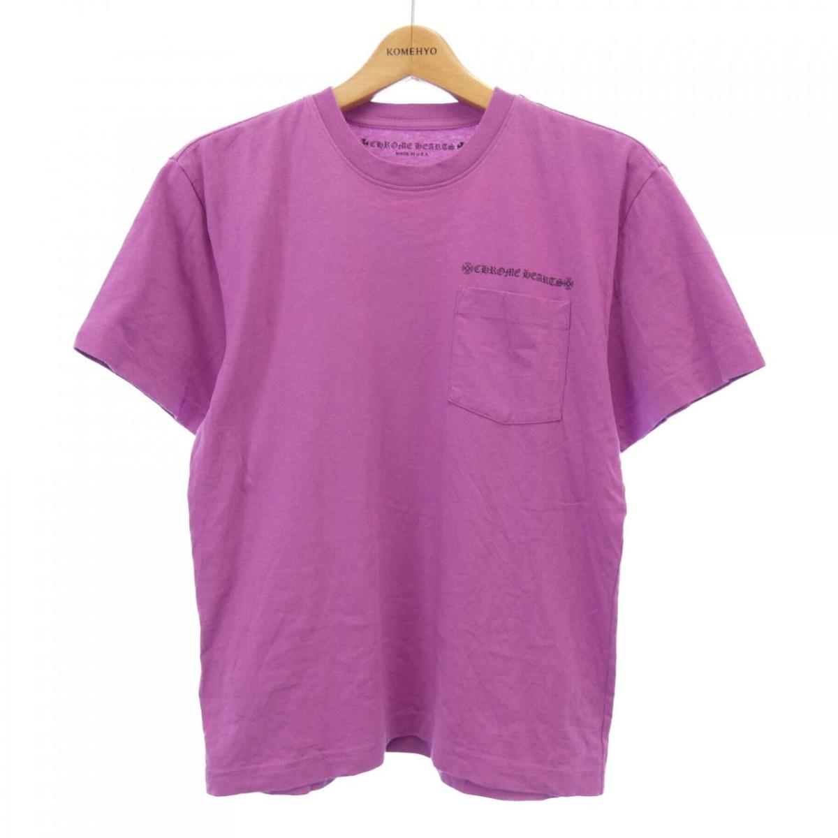 d*9様 Chrome Hearts Vネック Tシャツ　正規品レディースxs クロムハーツChrome Hearts ホワイト Vネック Tシャツ