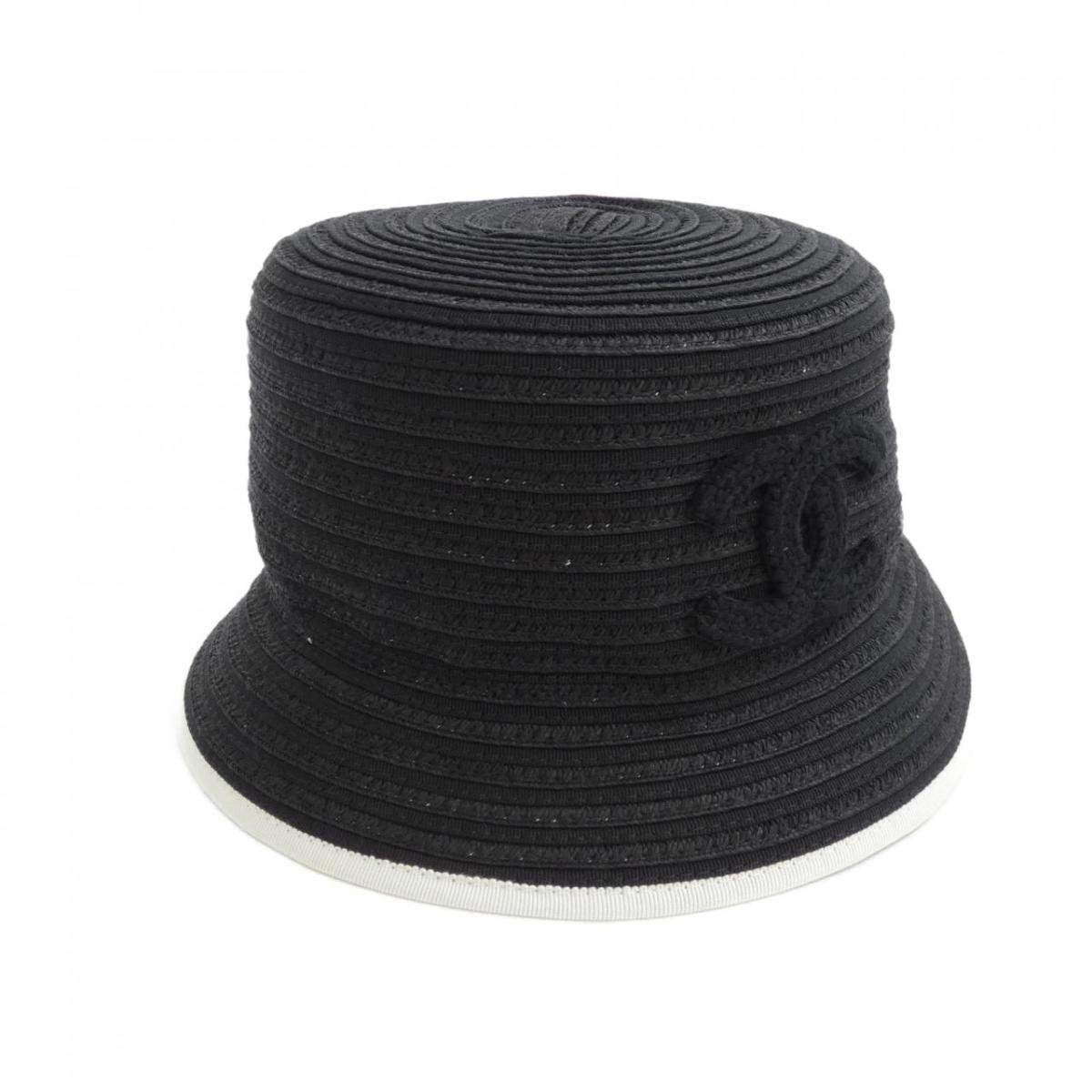 *抜け感デニム美学*【CHANEL】CHANEL ボブ ハット CCマーク \" 楽天市場】【20%OFF】 シャネル ハット ココマーク Mサイズ