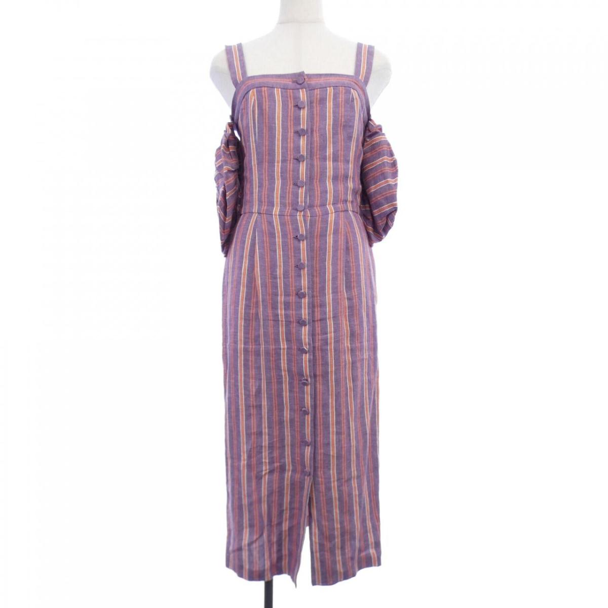 美品✨マイラン　2018SS　リネン　バルーンスリーブワンピース　パープル 楽天市場】MYLAN マイラン MY19SS-OP030 Linen Volume Sleeve