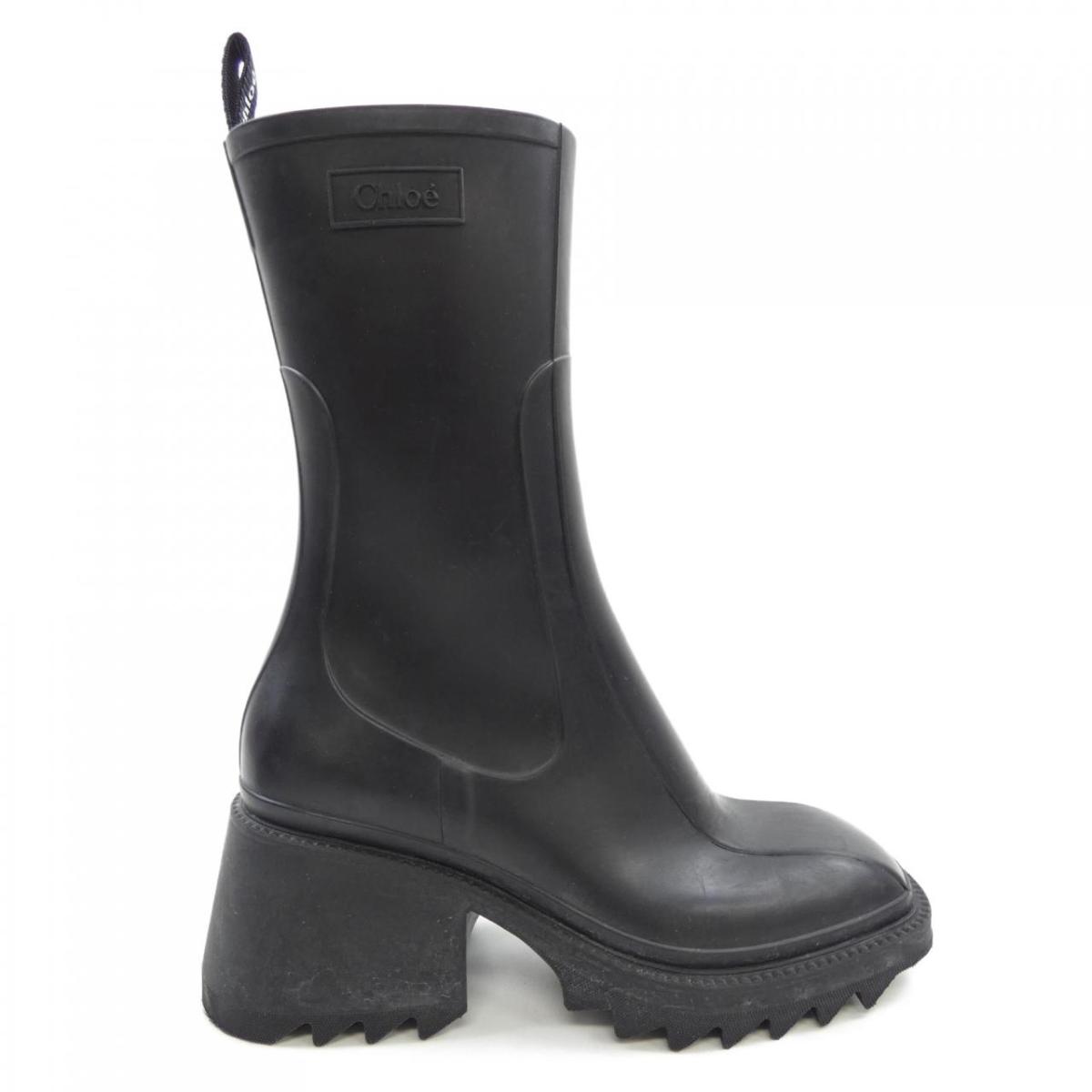 楽天市場】【クロエ】Chloe フランヌ レザー ニット ソックス アンクル