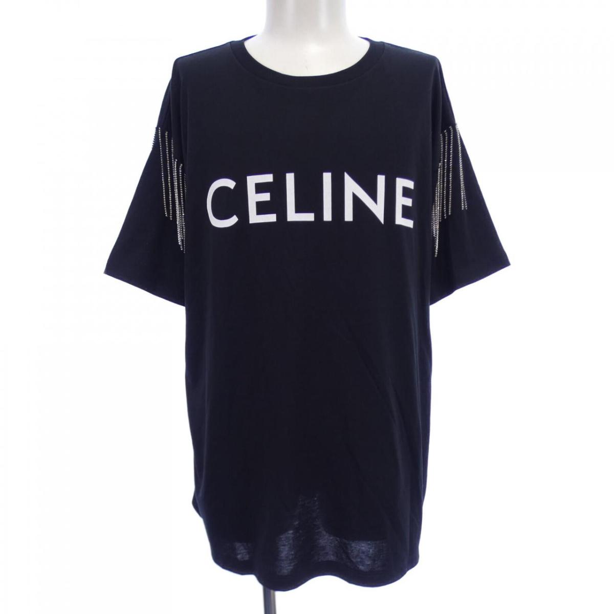 CELINE ブラック Tシャツ XS 美品 】CELINE ブラック Tシャツ XS｜Yahoo!フリマ（旧PayPay