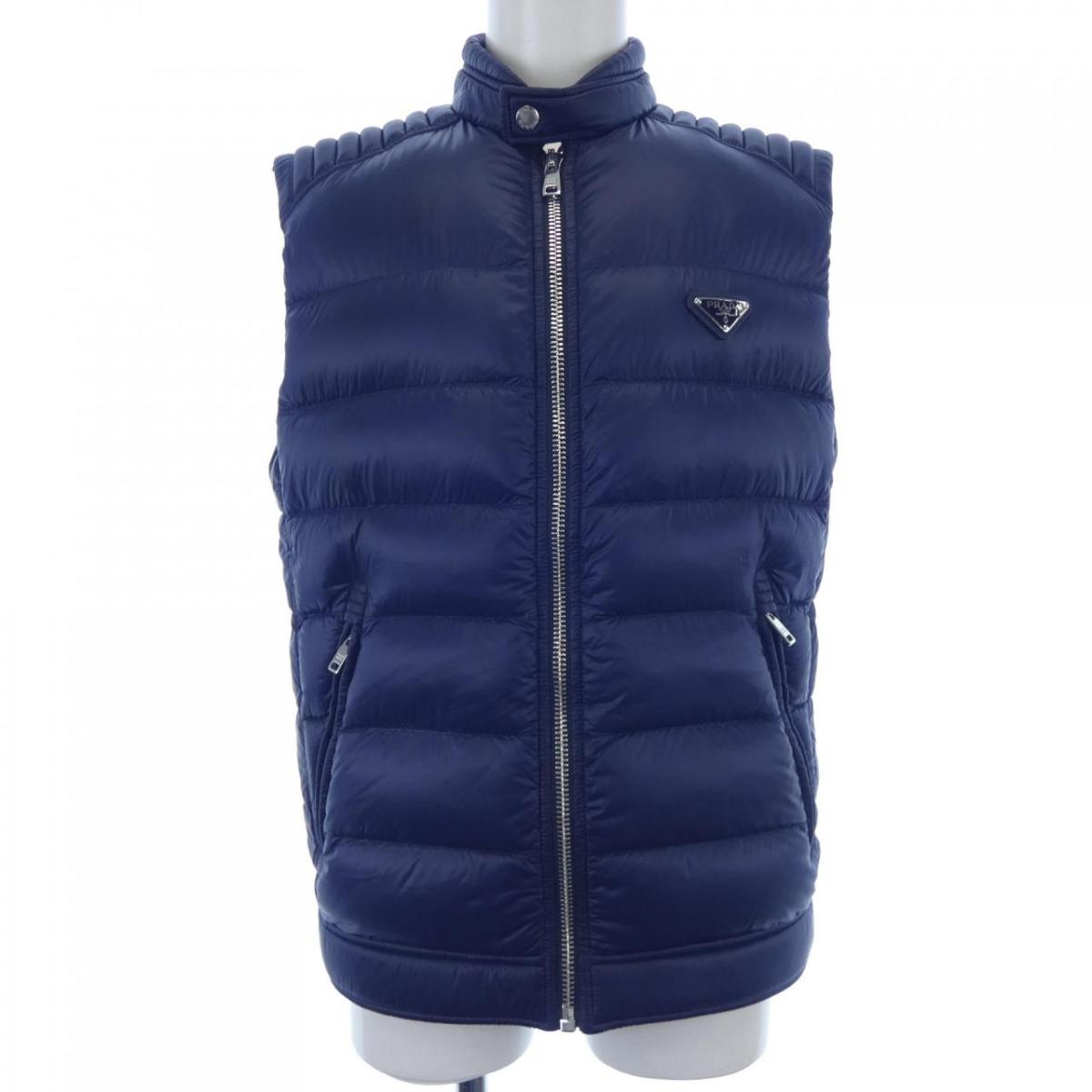 楽天市場】【プラダ】Prada プラダスポーツ フード付き ダウンベスト