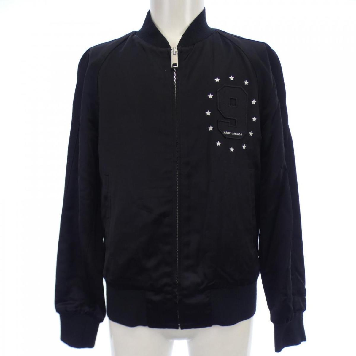 MARC BY MARC JACOBS スタジャン Lサイズ 黒/ベージュ MARC BY MARC JACOBS スタジャン Lサイズ 黒/ベージュ マーク