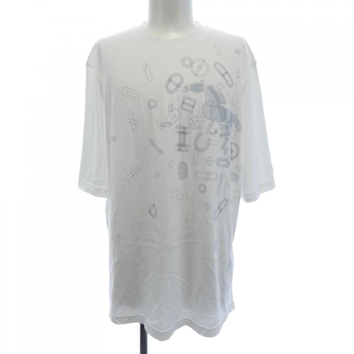 HERMES / アルファベット柄/Tシャツ/コットン/ホワイト 楽天市場】【HERMES/エルメス】 アルファベット柄 半袖Tシャツ