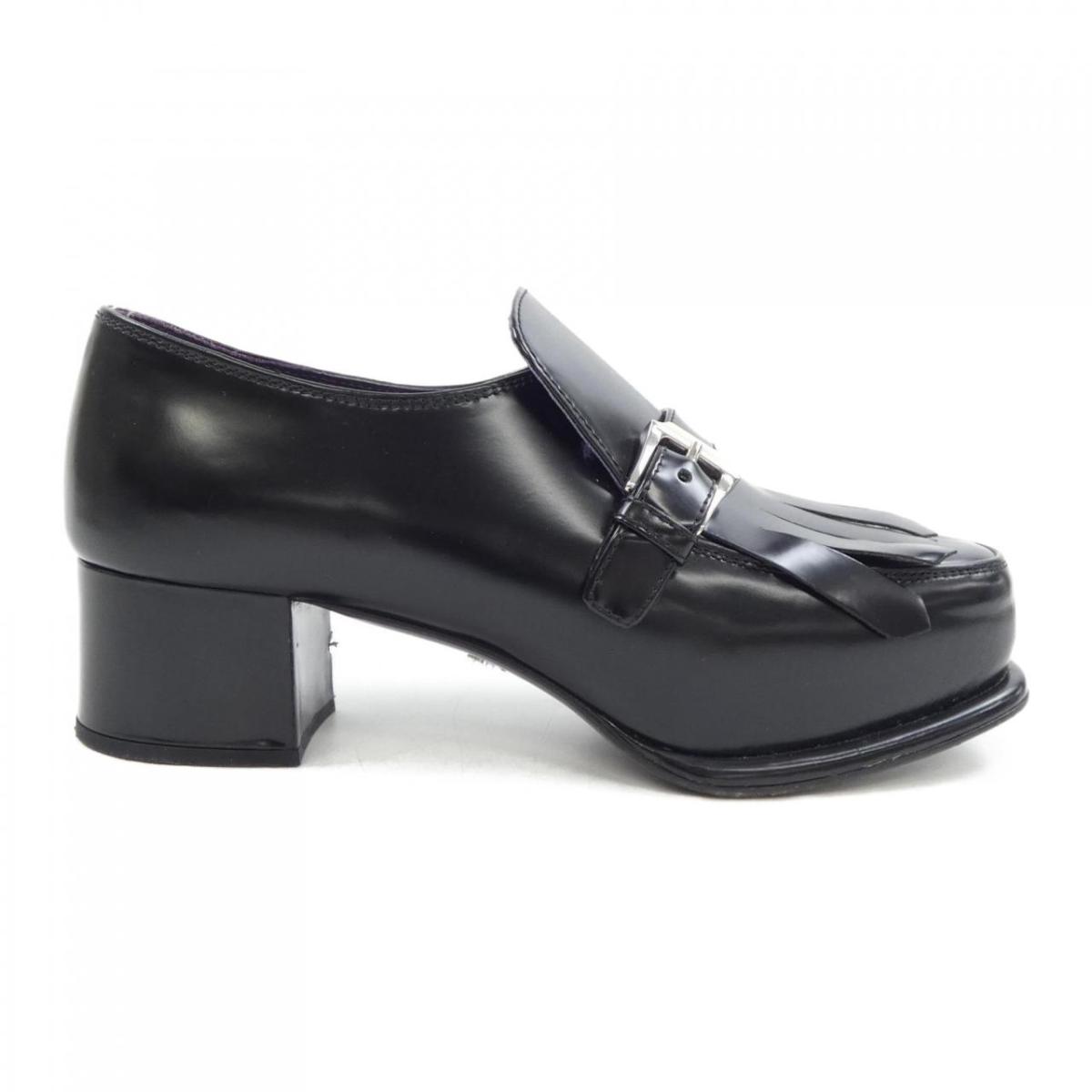箱付き未使用級 PRADA プラダ ハート総柄 エナメル フラットシューズ プラダ PRADA 1BP006 NZV F068Z ショルダーバッグ レディース