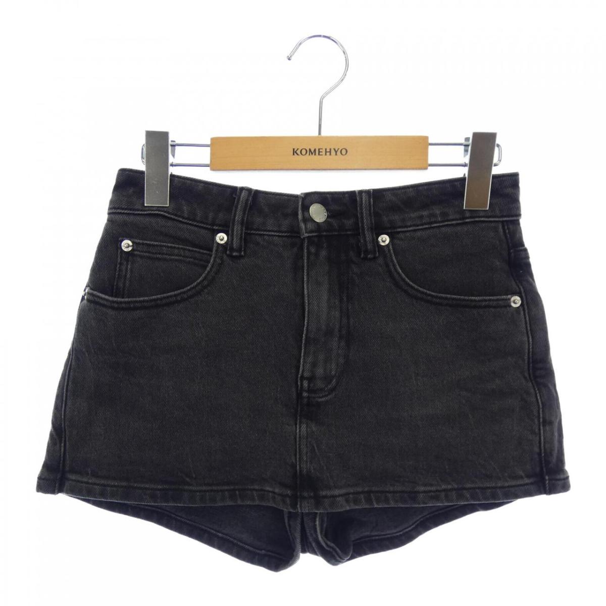 【正規品】Alexander Wang Bite デニムショートパンツ 26 Alexander Wang Bite デニムショートパンツ | ブルー | FARFETCH JP