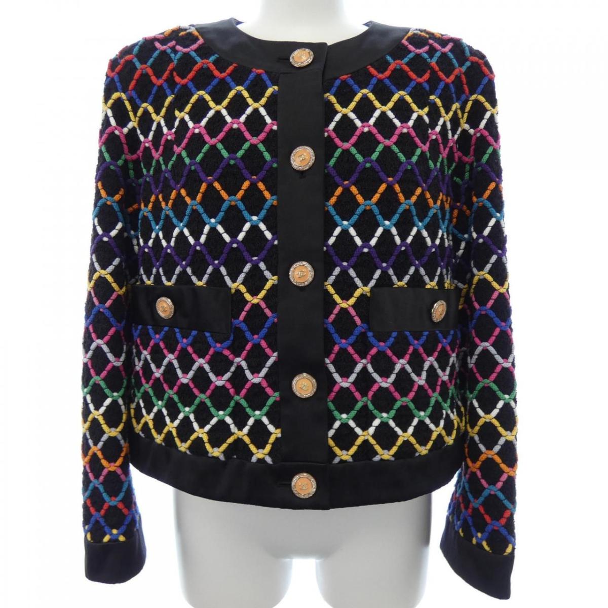 シャネル CHANEL ノーカラージャケット【中古】｜KOMEHYO ONLINESTORE 店
