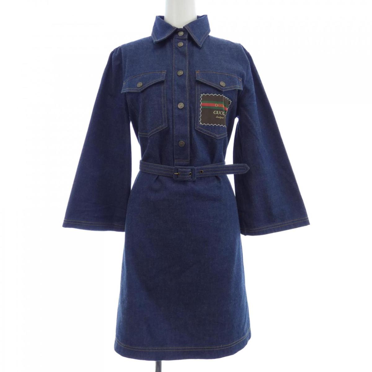 楽天市場】【グッチ】Gucci 18AW ツイード チェックワンピース 530704