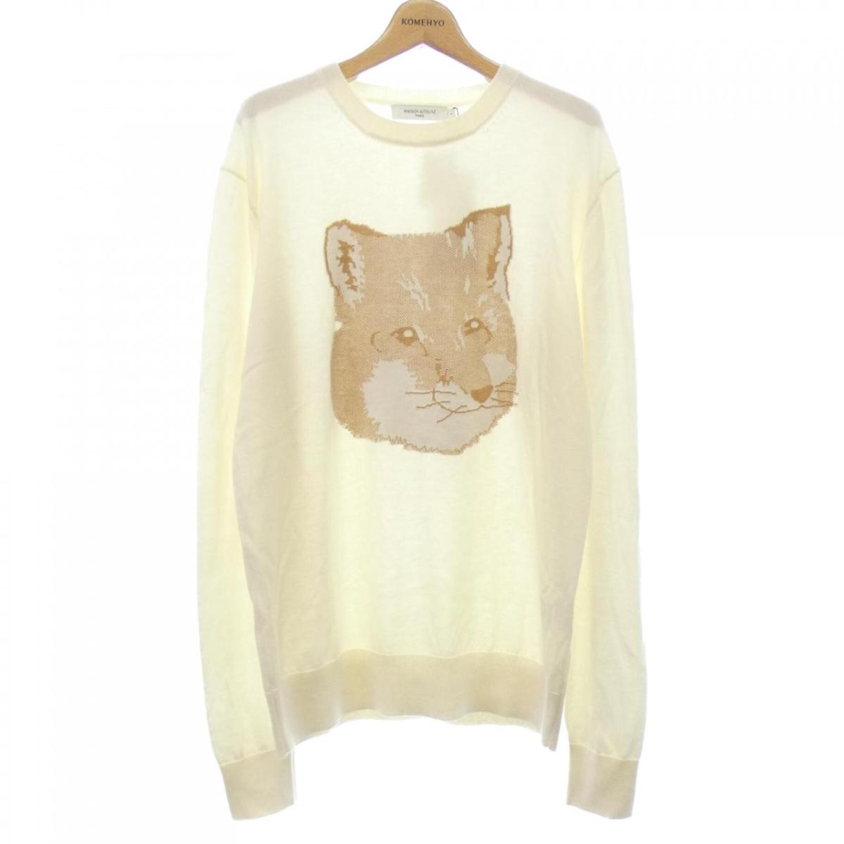 楽天市場】【メゾン キツネ】Maison kitsune フォックスヘッド ニット