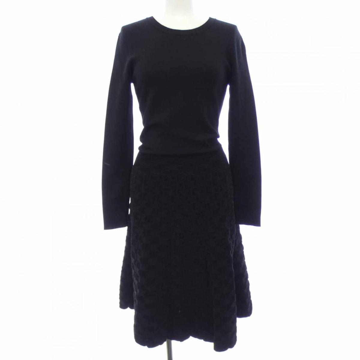 アルマーニワンピース A|X アルマーニ エクスチェンジ】オールオーバーロゴ ニット