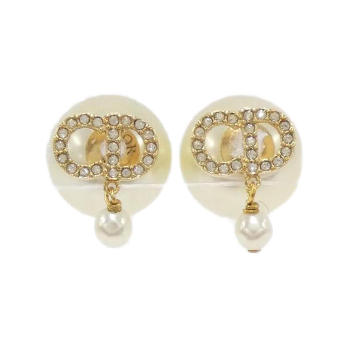 【希少】ディオール ピアス 花×石 片耳 袋付き　ChristianDior 楽天市場】クリスチャンディオール Christian Dior ピアス