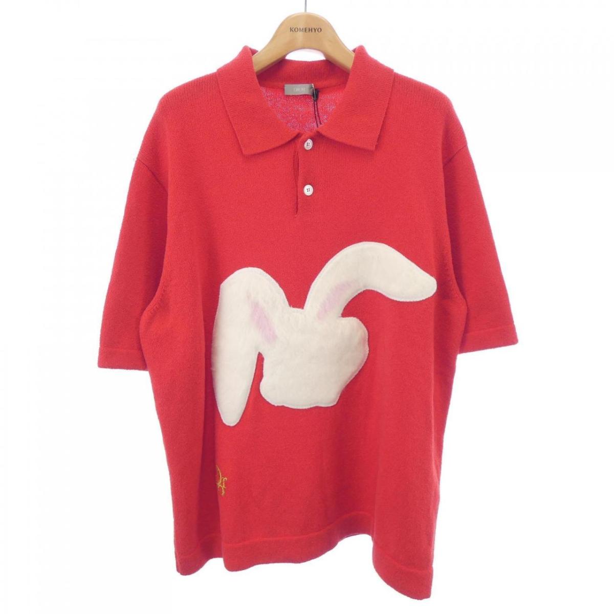 Dior ポロシャツ（サイズ46） Dior Icons Polo Shirt Gray Cotton and Silk Piqué | DIOR